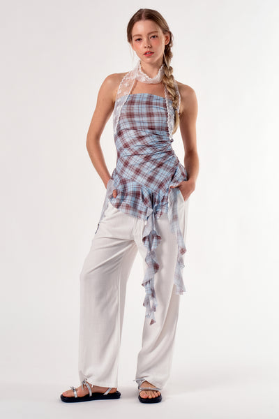 storets.com Honey Ruffled Mesh Top