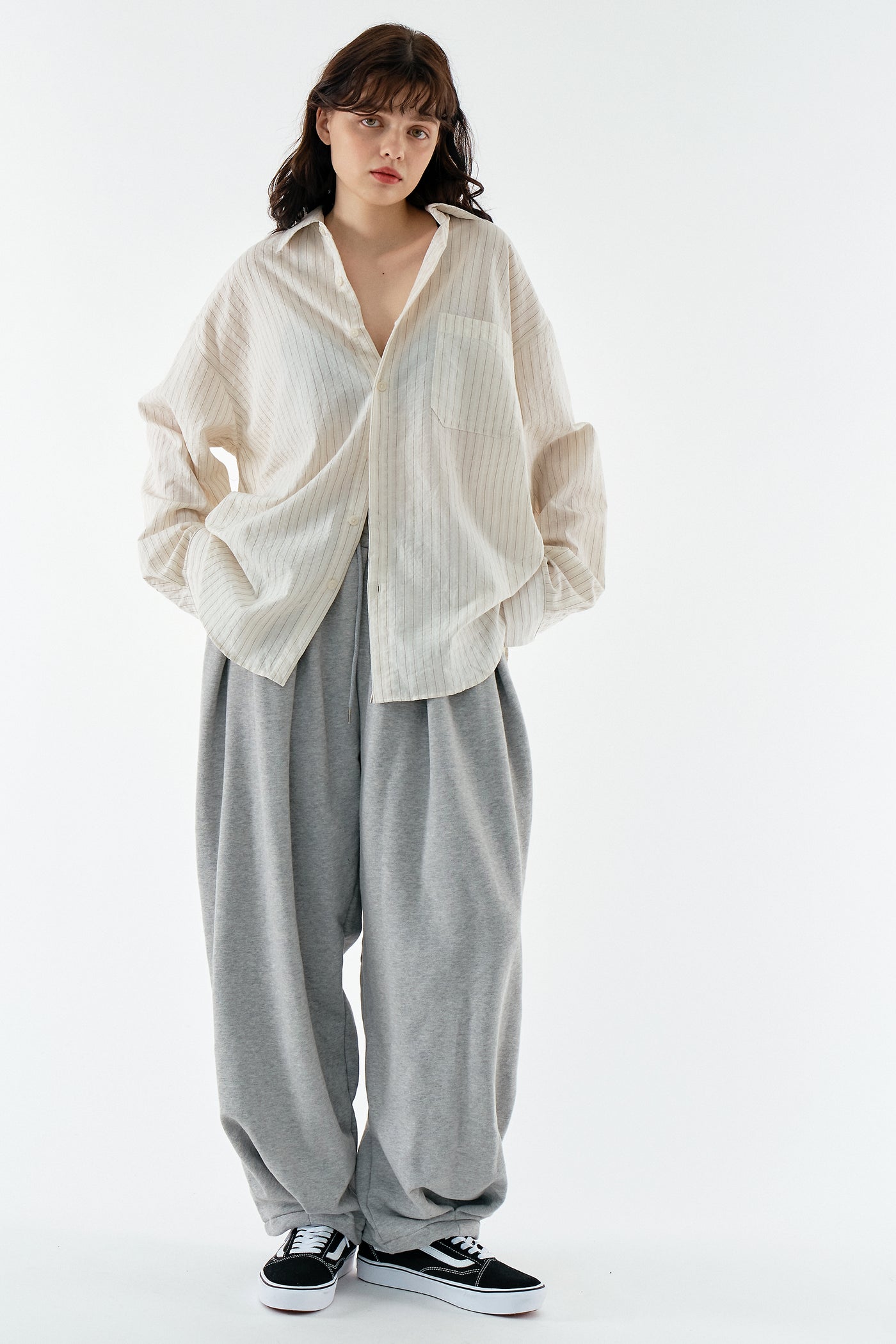 storets.com Ivey Oversized Stripe Shirt