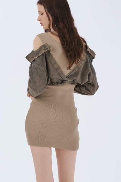 storets.com Ivy Cold Shoulder Dress