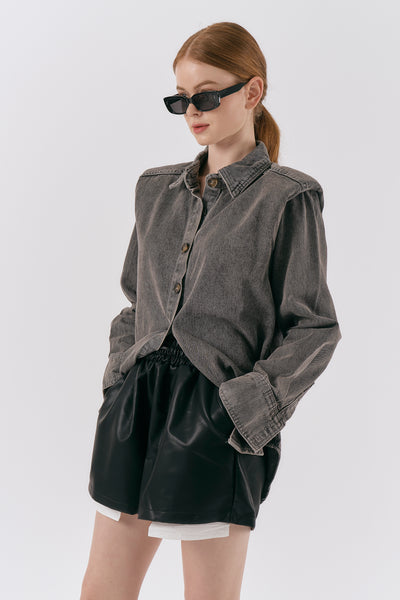 storets.com Cindy Pleather Shorts