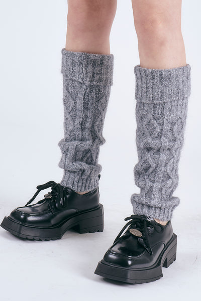 storets.com Lace-Up Platform Oxford Shoes