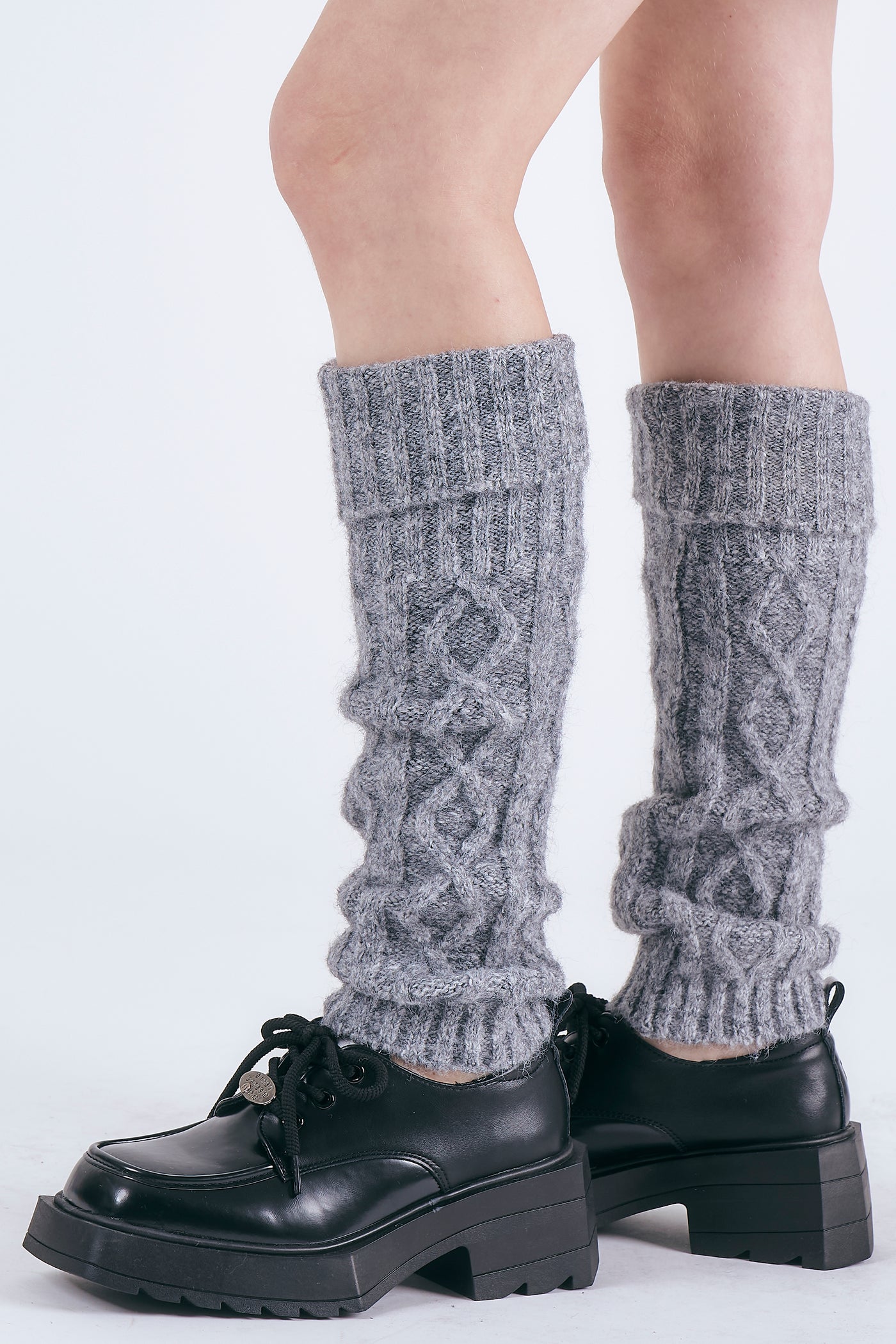 storets.com Lace-Up Platform Oxford Shoes