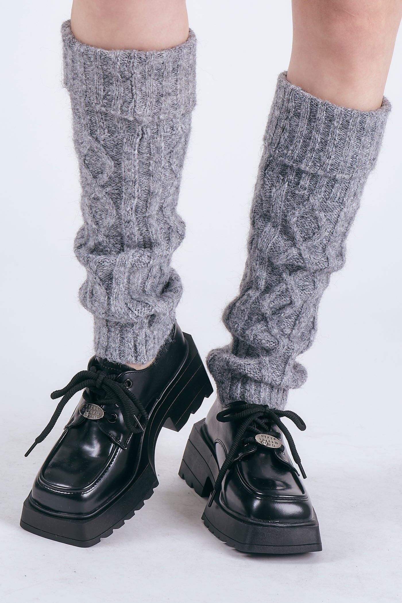 storets.com Lace-Up Platform Oxford Shoes