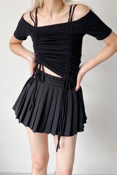 storets.com Lola Ruched Two-way Top