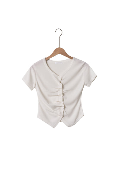 storets.com Lucy Ruched Cardi Top