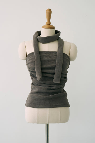 storets.com Luna Ruched Bandeau Top