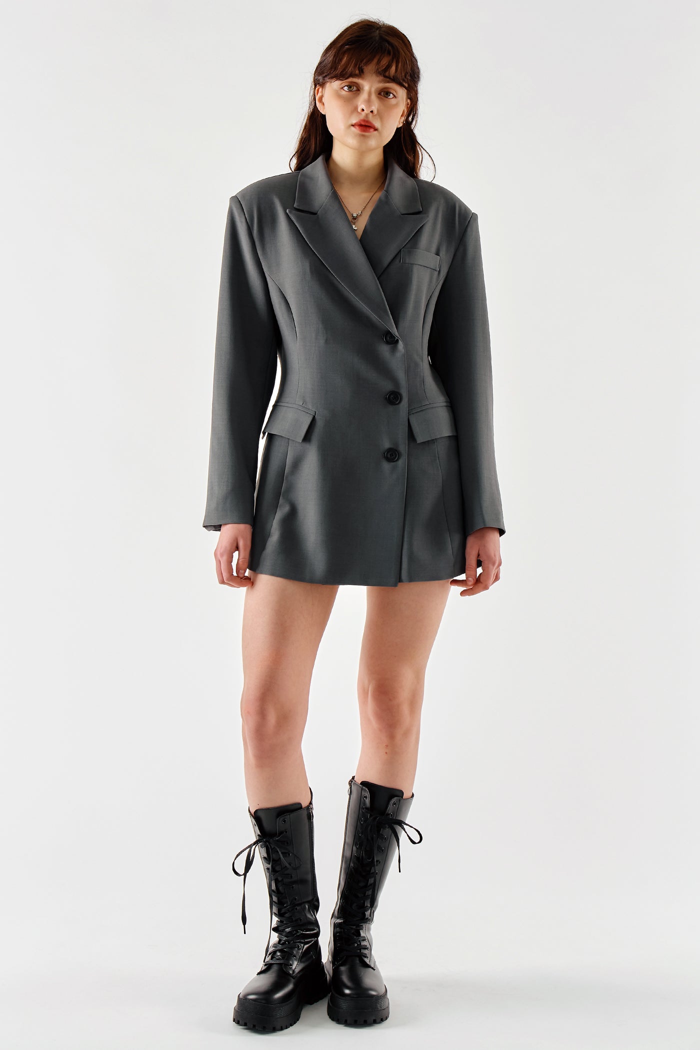 storets.com Luna Tailored Blazer Dress