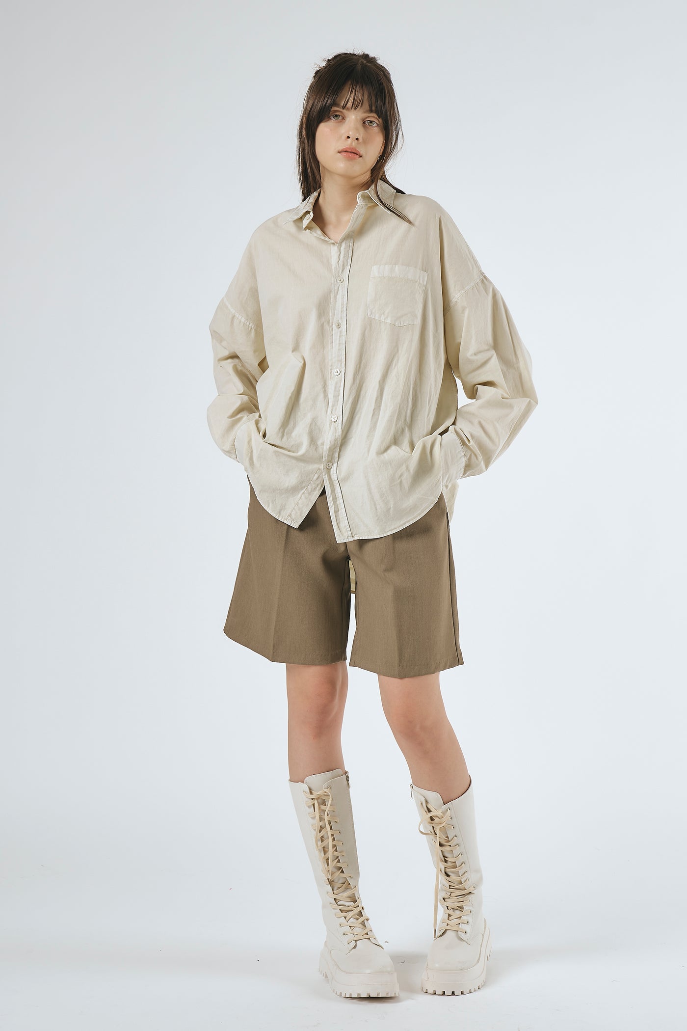 storets.com Lydia Oversized Washed Shirt