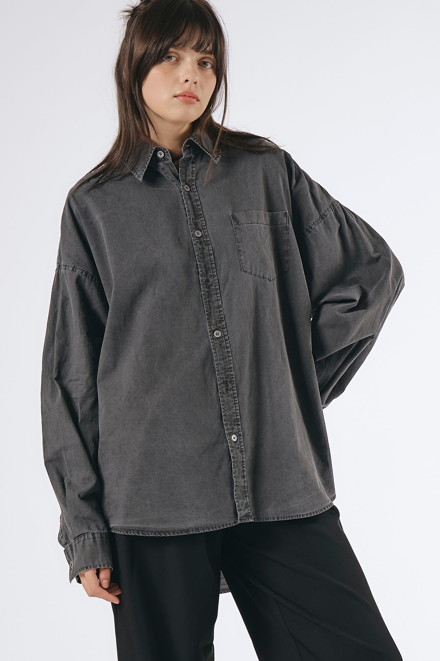 storets.com Lydia Oversized Washed Shirt