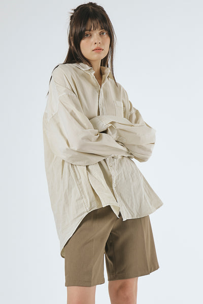 storets.com Lydia Oversized Washed Shirt