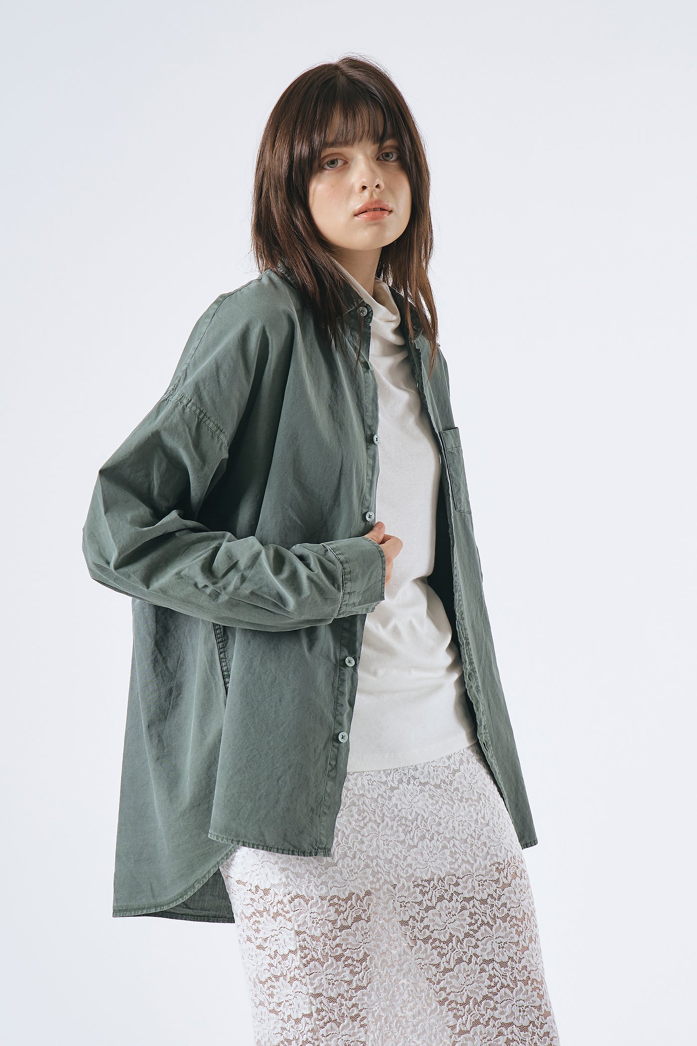 storets.com Lydia Oversized Washed Shirt