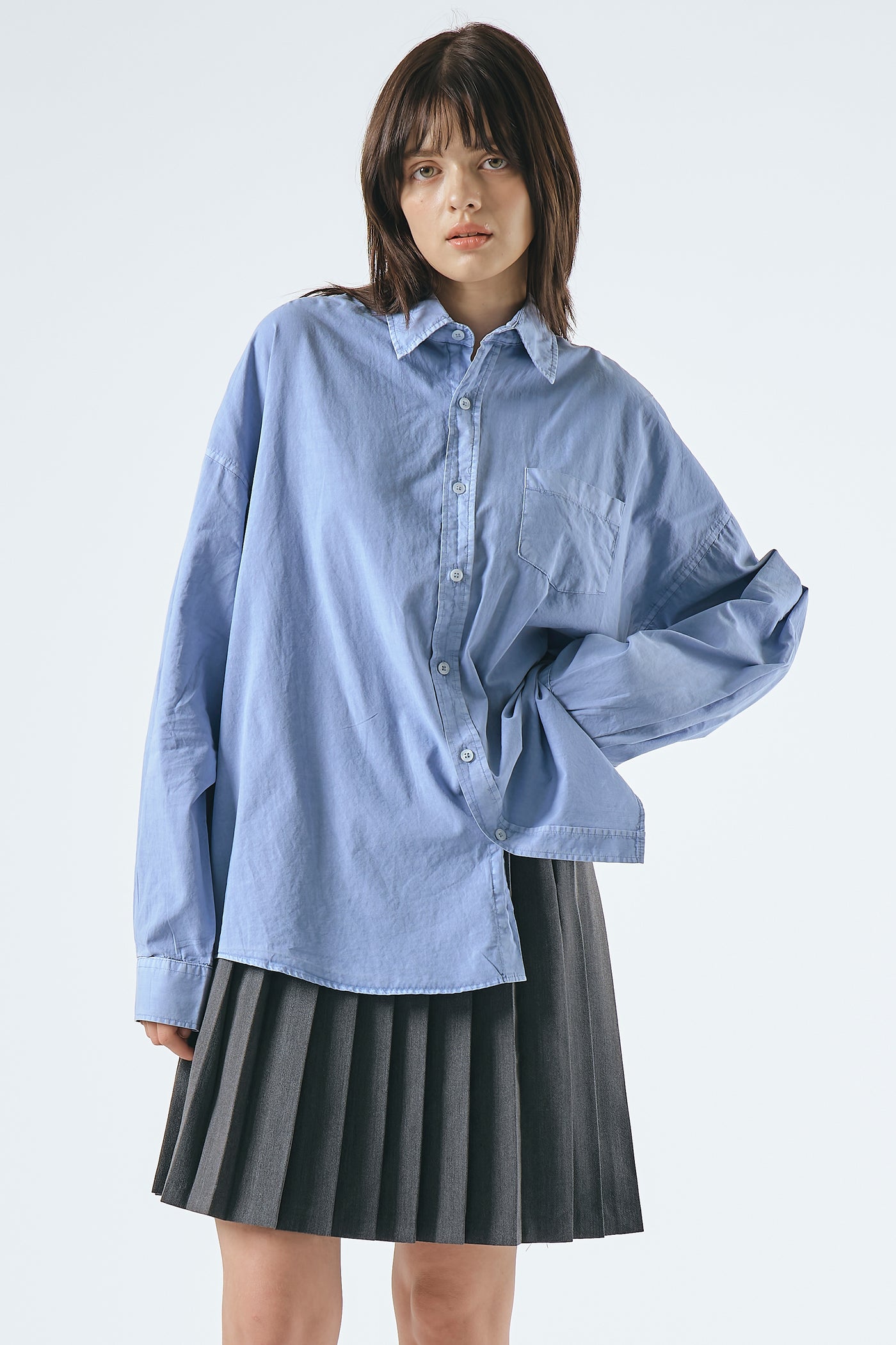 storets.com Lydia Oversized Washed Shirt