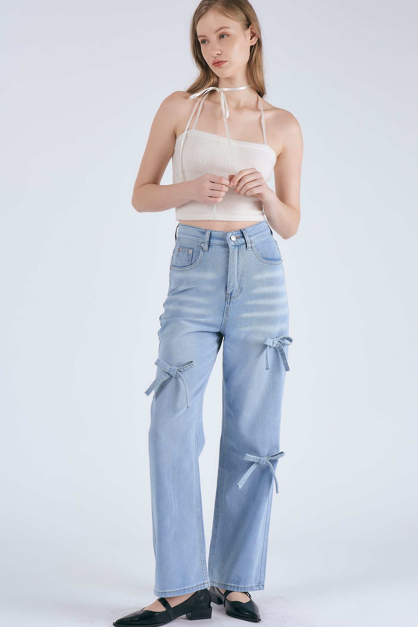storets.com Maisie Bow Detail Jeans