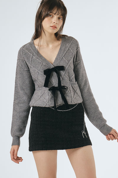 storets.com Marley Sweater Jacket w/Bows