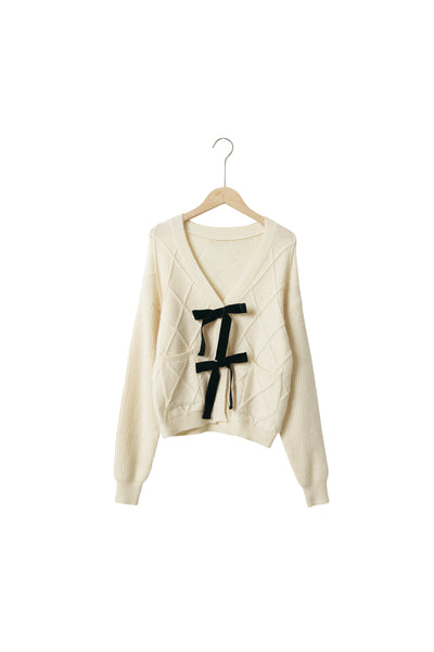 storets.com Marley Sweater Jacket w/Bows