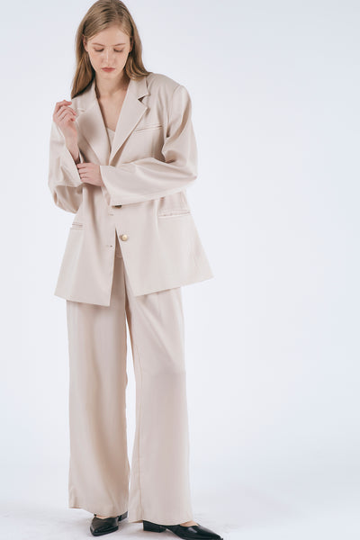 storets.com Mia Oversized Satin Blazer