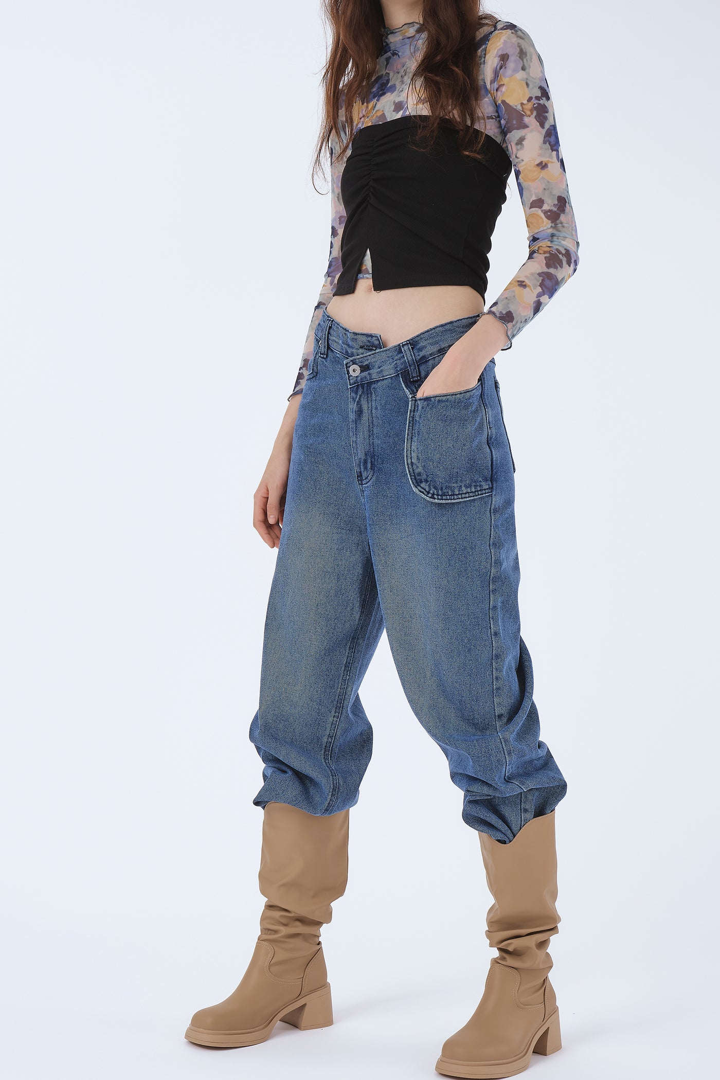 storets.com Olivia Ruched Bandeau Top