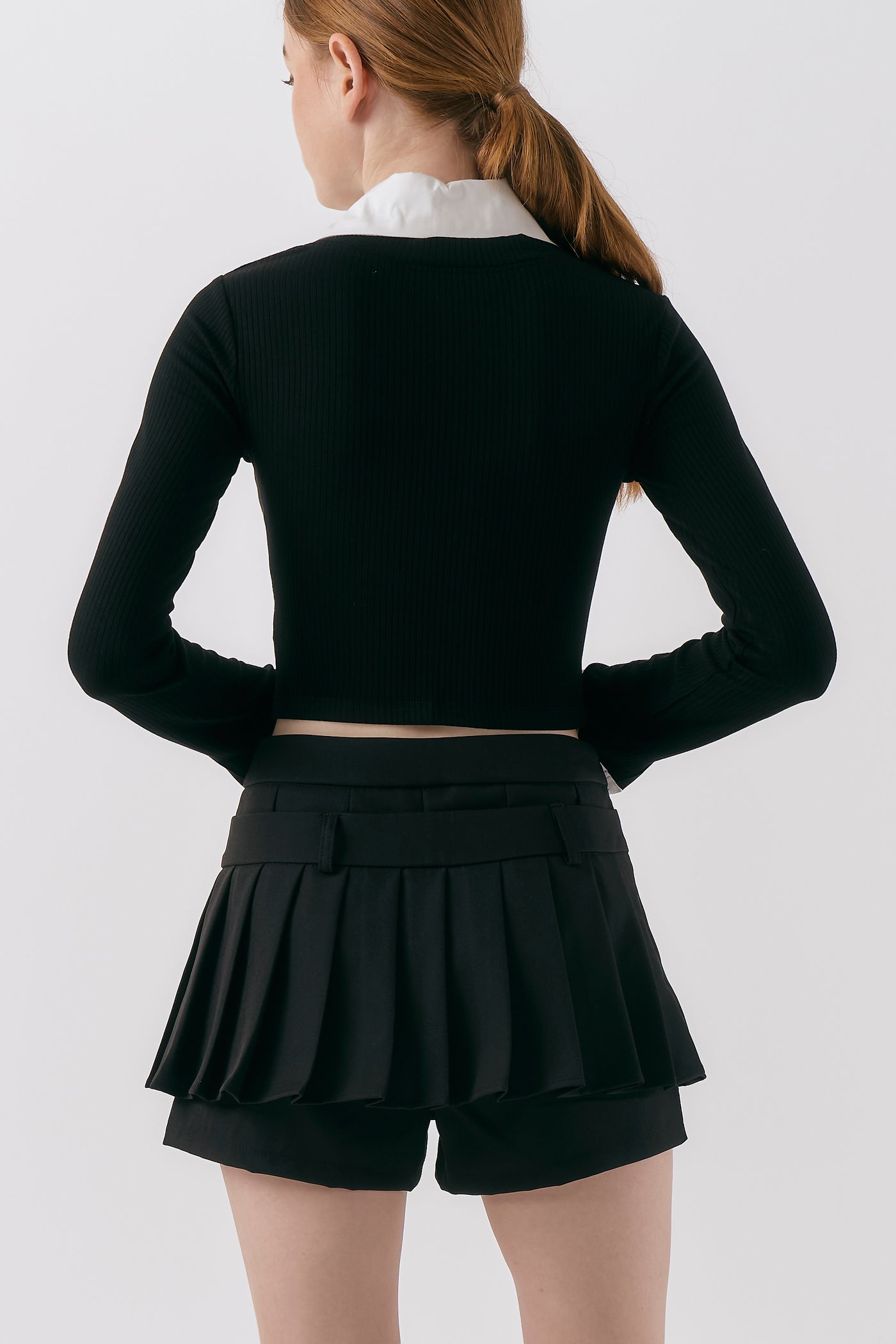 storets.com Alba Layered Effect Knitted Top