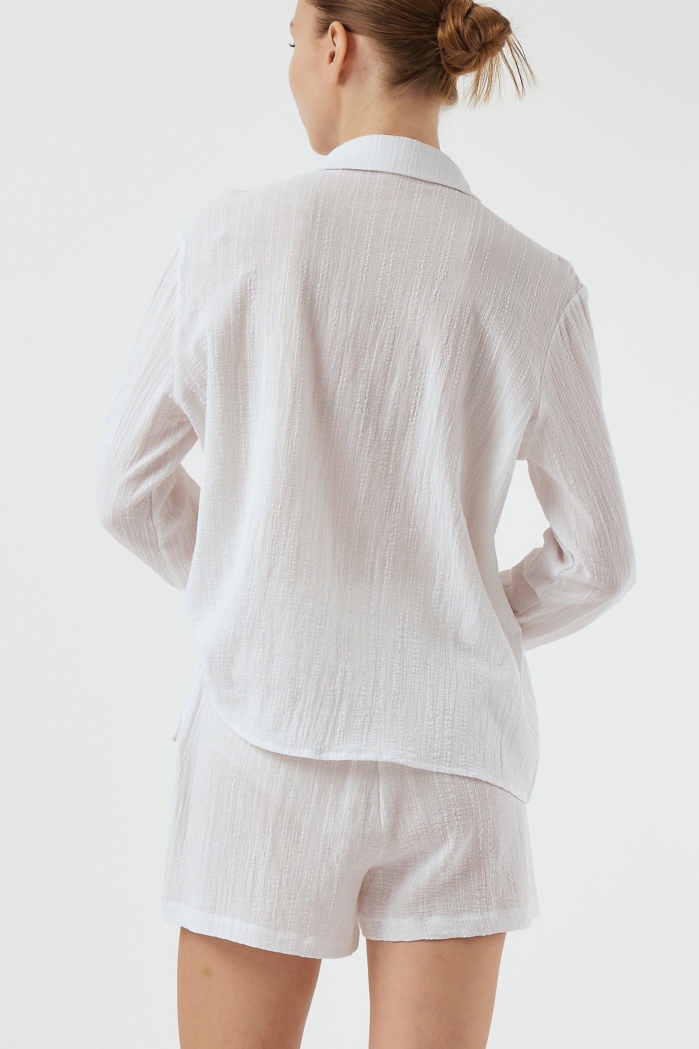 storets.com Milly Crinkle Shirt & Shorts Set