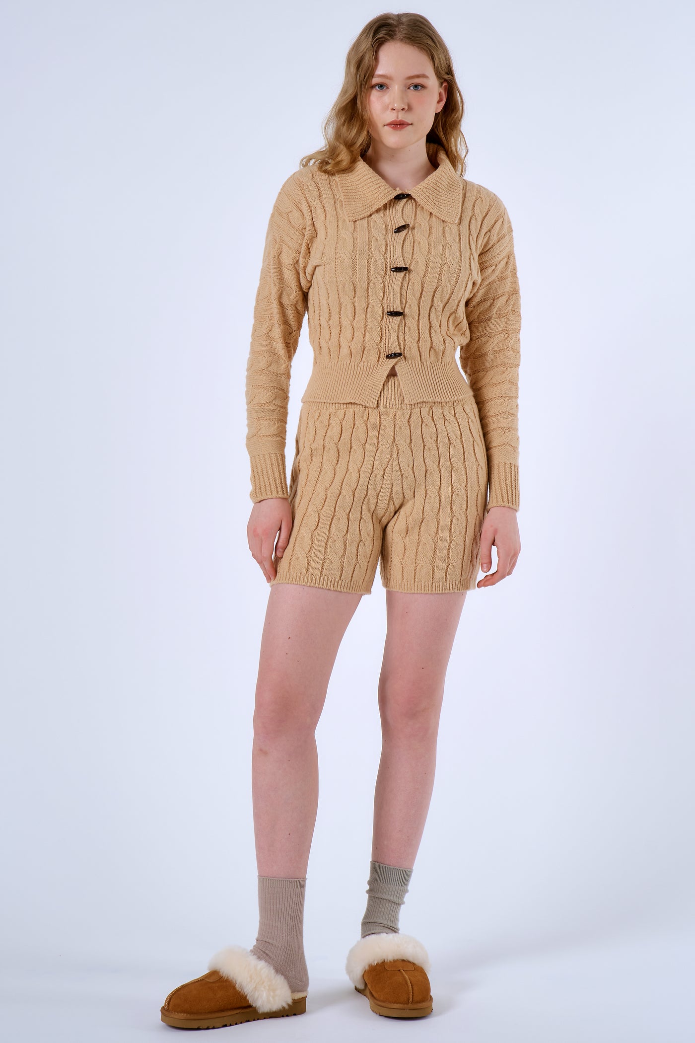 storets.com Milly Sweater Top & Shorts Set