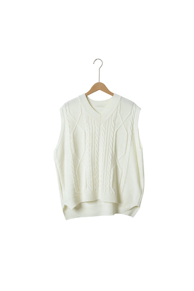 storets.com Mindy Fisherman Cable Sweater Vest