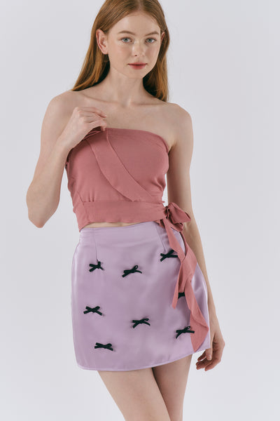 storets.com Mindy Ruffled Bandeau Top