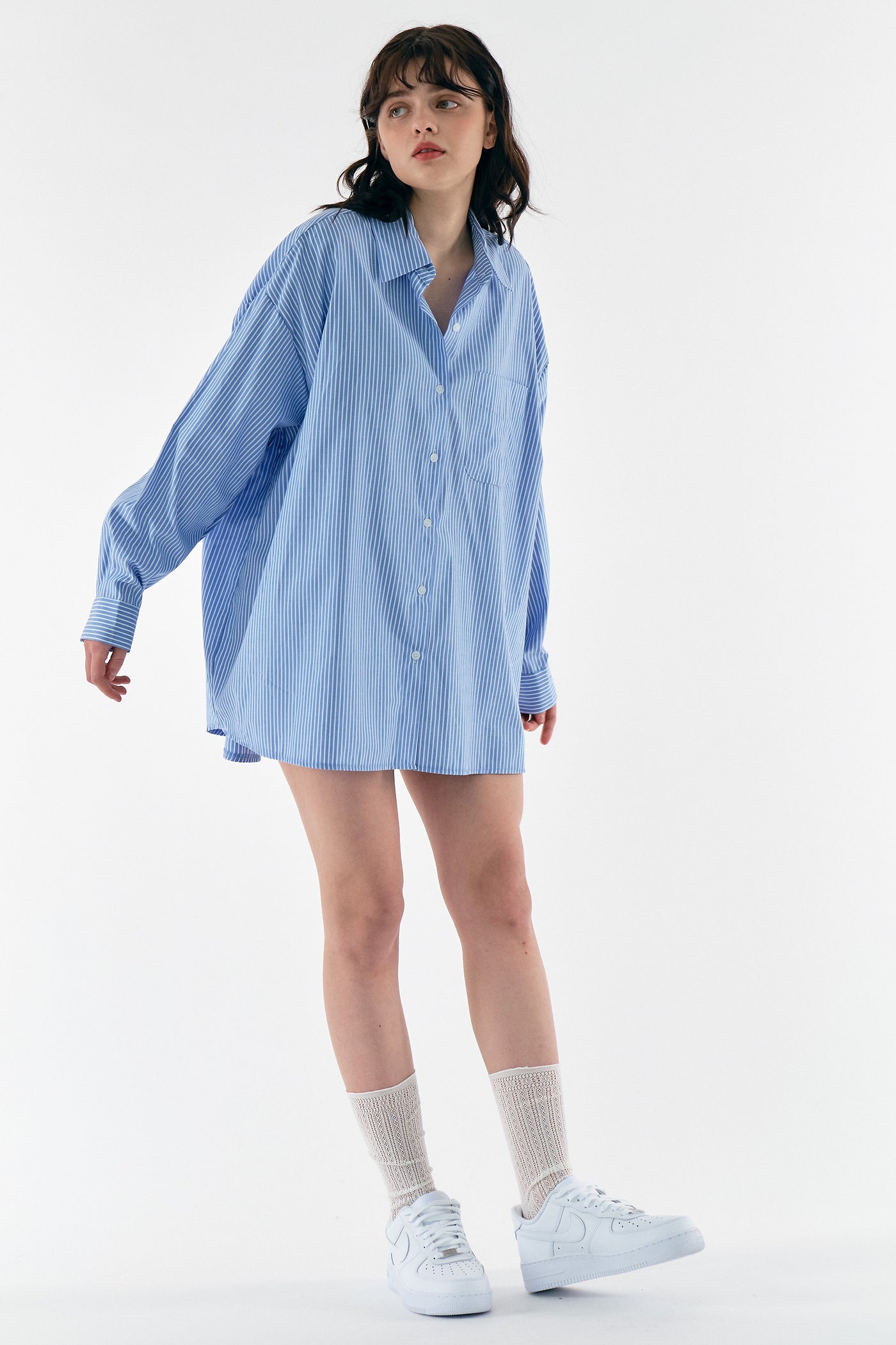 storets.com Nora Striped Shirt/Dress