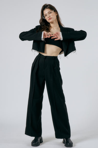 storets.com Olive Wide Leg Pants