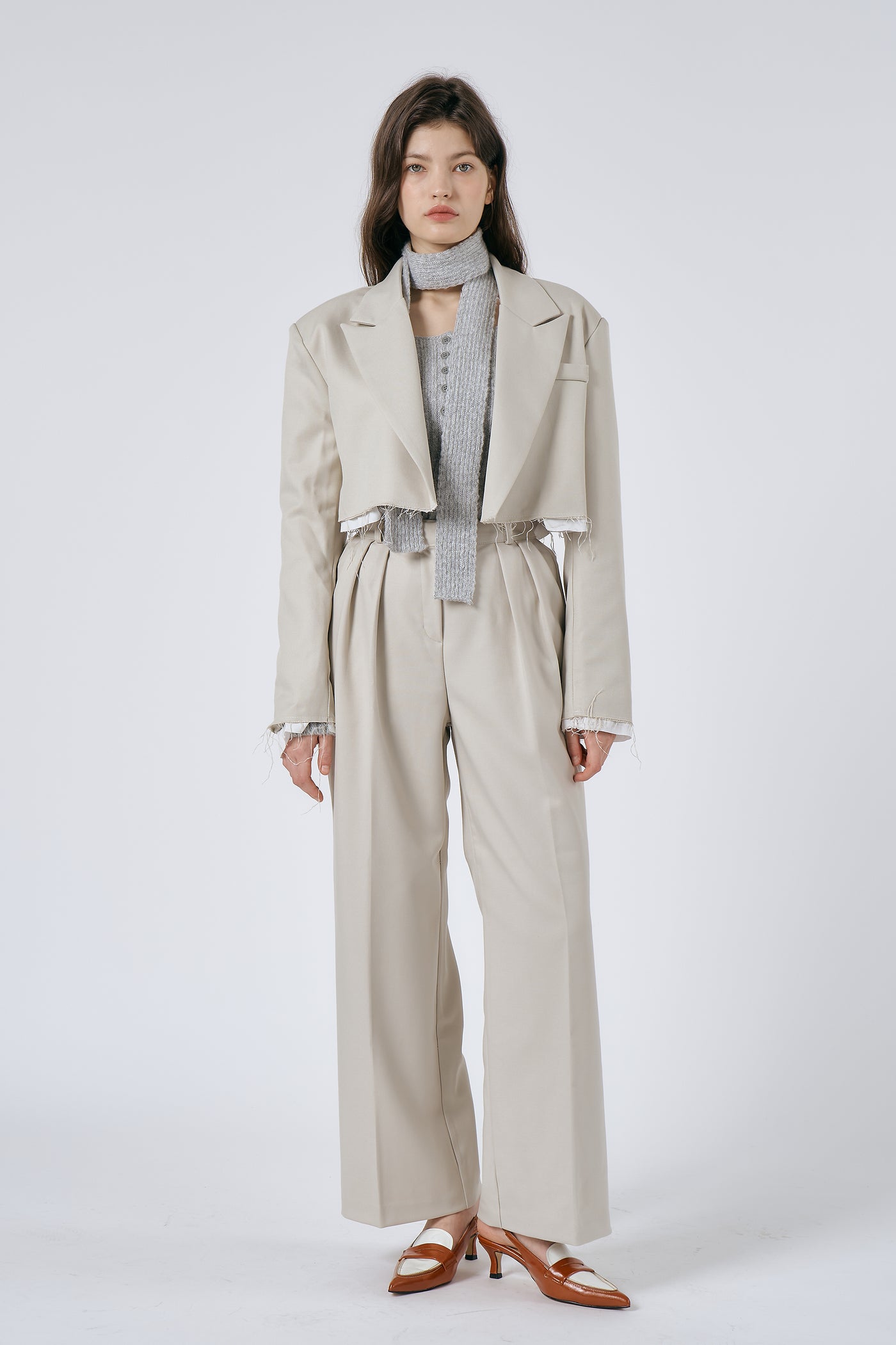 storets.com Olive Wide Leg Pants