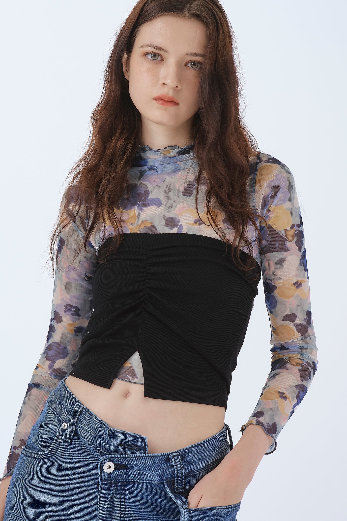 storets.com Olivia Ruched Bandeau Top