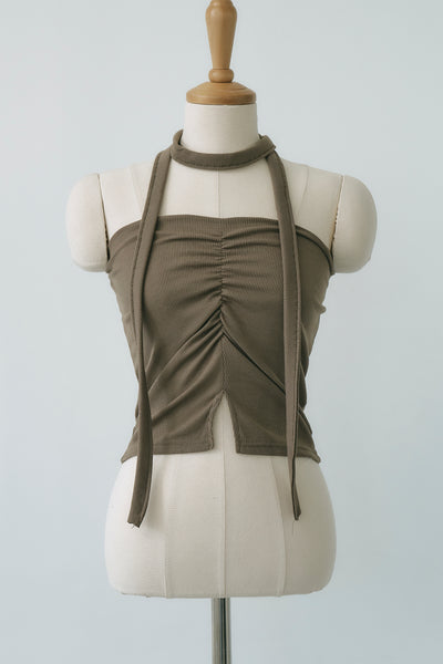 storets.com Olivia Ruched Bandeau Top