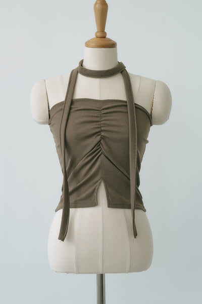 storets.com Olivia Ruched Bandeau Top