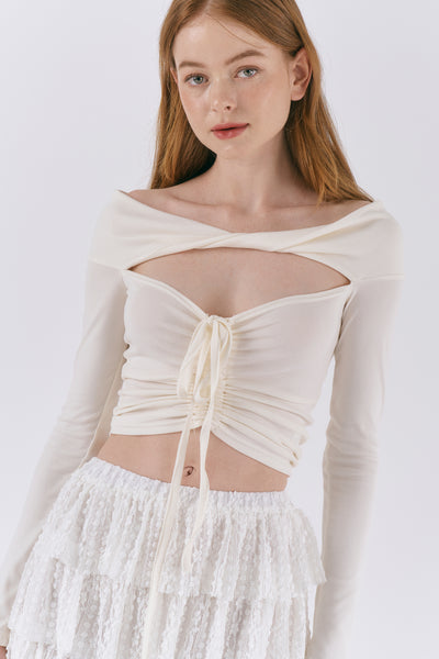 storets.com Peony Cut Out Top