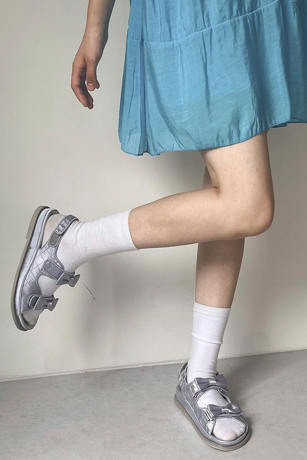 storets.com Quilted Sandals w/Bows