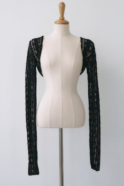 storets.com Reina Lace Cropped Shrug Cardi