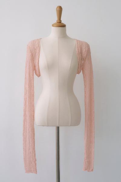 storets.com Reina Lace Cropped Shrug Cardi