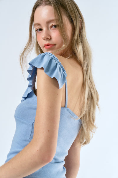 storets.com Ridley Ruffled Top