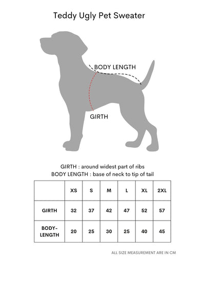 storets.com [STORETS X COSONNE] Teddy Ugly Pet Sweater(for pet)