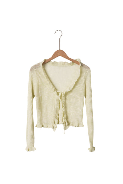 storets.com Scottie Ruffled Cardi