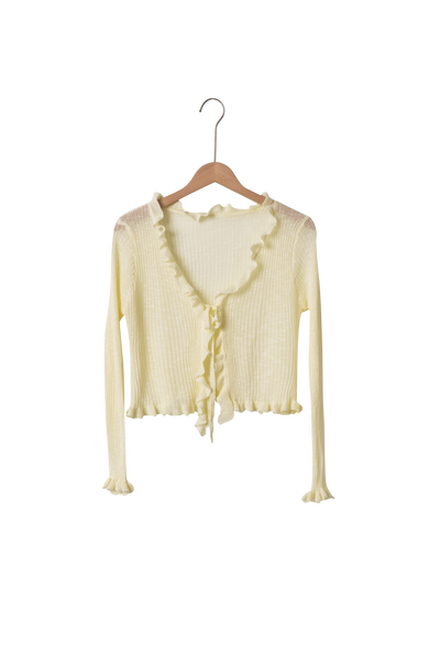 storets.com Scottie Ruffled Cardi