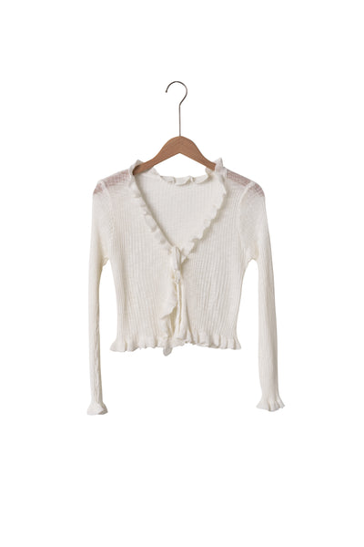 storets.com Scottie Ruffled Cardi