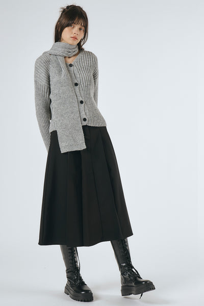 storets.com Cathia Pleated Midi Skirt