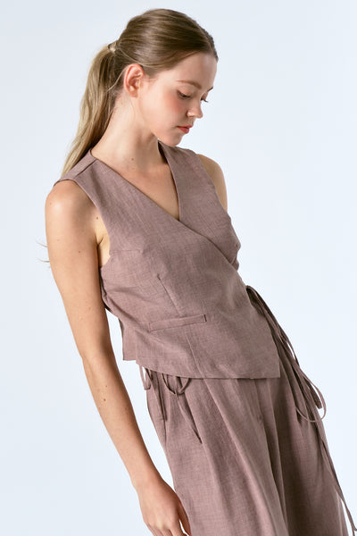 storets.com Sophie Wrap Vest Top