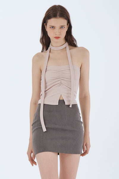 storets.com Olivia Ruched Bandeau Top