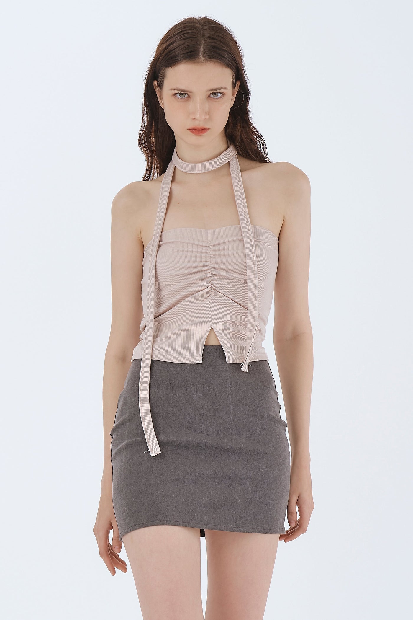 storets.com Olivia Ruched Bandeau Top