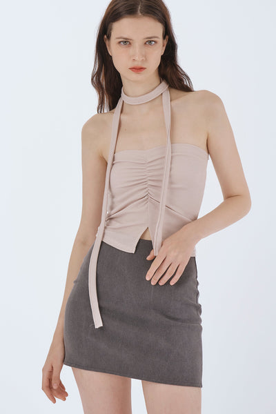 storets.com Olivia Ruched Bandeau Top
