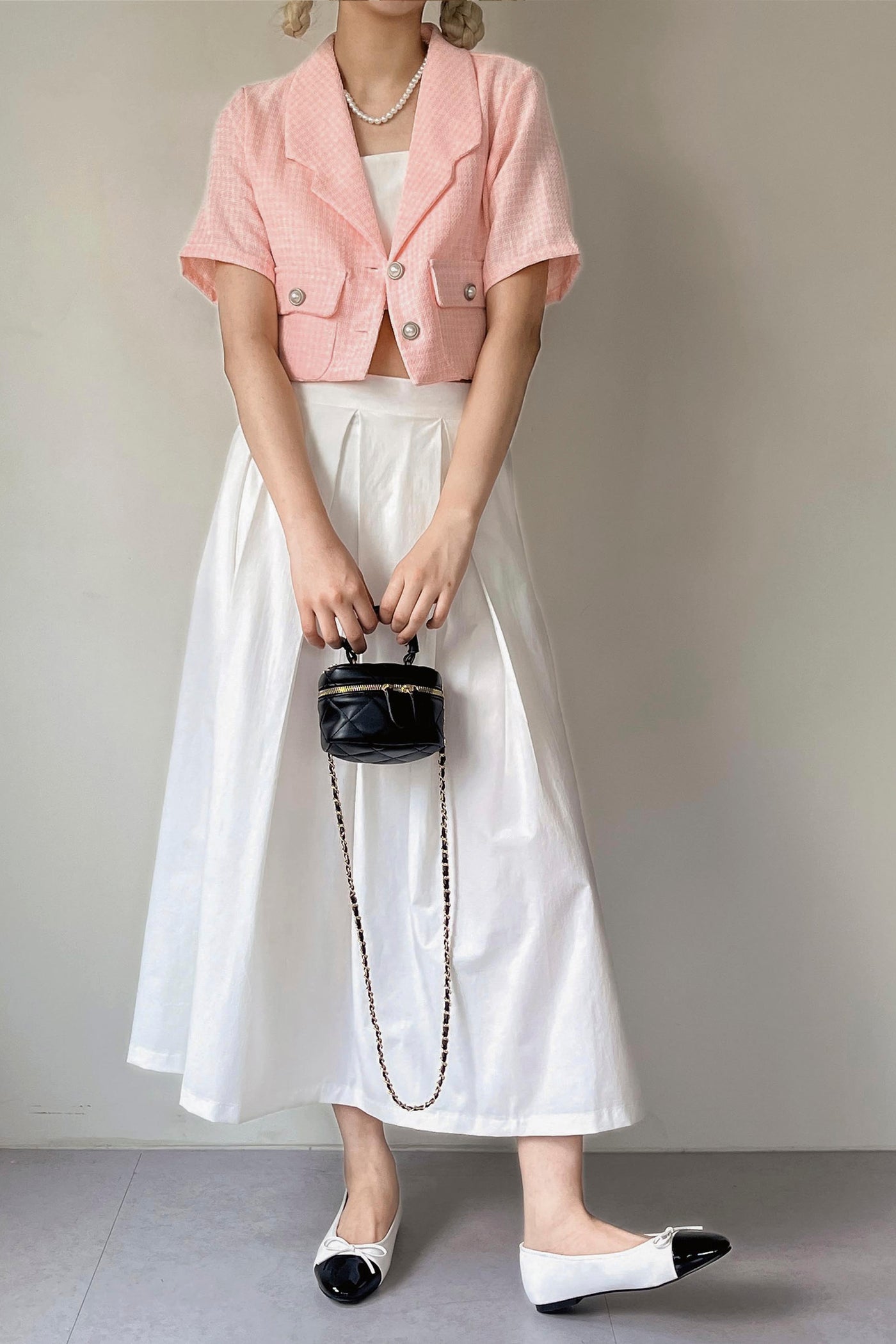 storets.com Talia Tweed Crop Jacket