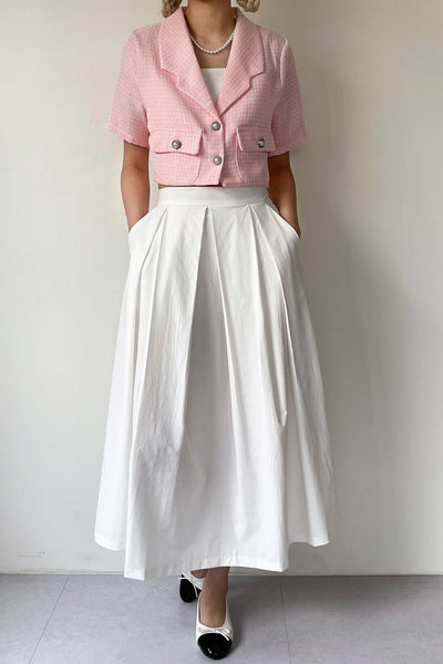 storets.com Talia Tweed Crop Jacket