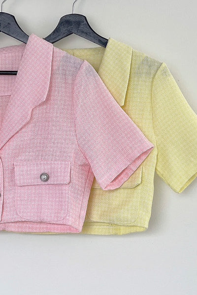 storets.com Talia Tweed Crop Jacket