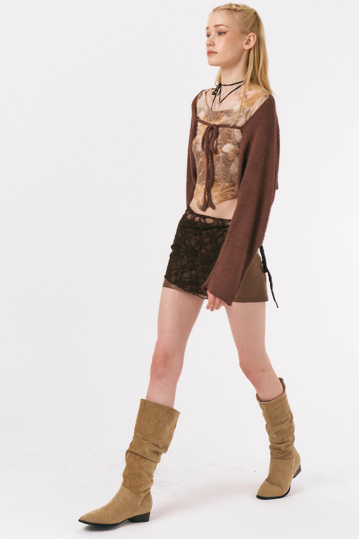 storets.com Tammy Boucle Cardi